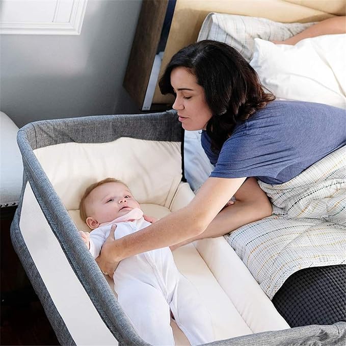 Baby Bassinet 3 in 1 Travel Baby Crib Baby Bed with Breathable Net