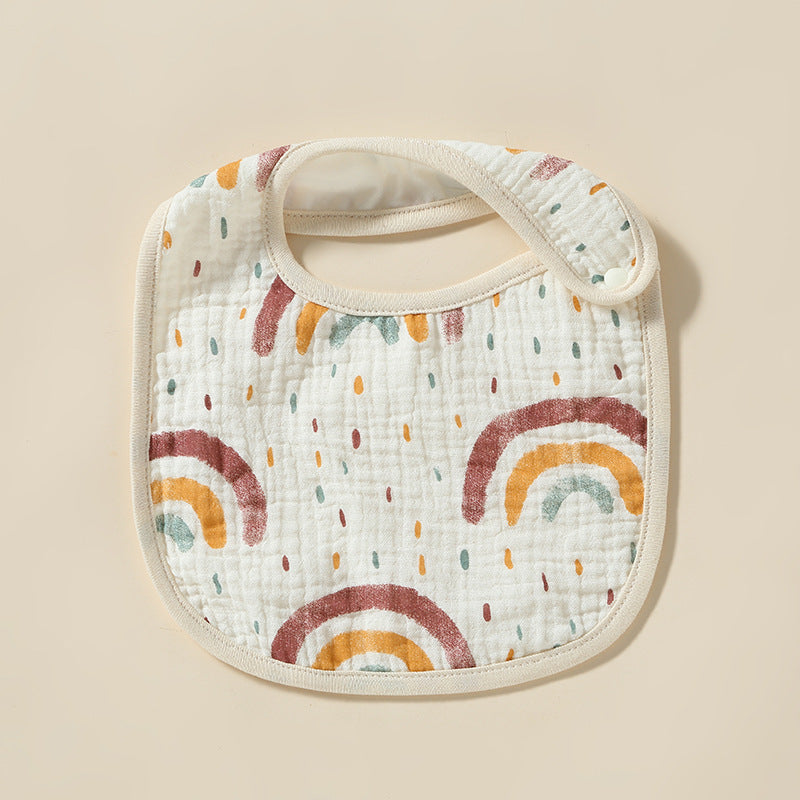 3 PCS U-shaped pure cotton bibs