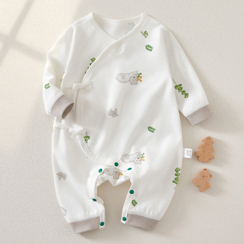 100% Cotton Autumn  Newborn Baby Bodysuit -The World