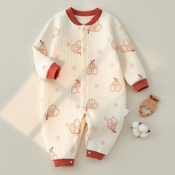 Diamond Candy -Baby Autumn Thick Cotton Bodysuit